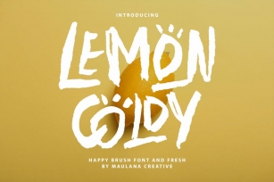 Lemon Coldy Brush Font Font Download