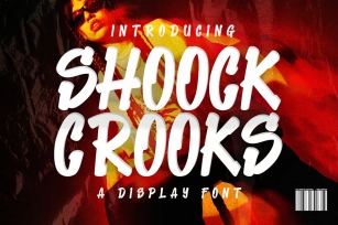 Shoock Crooks Marker Y2k Display Font Font Download