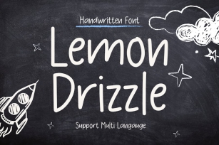 Lemon Drizzle Font Download