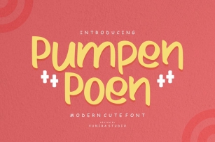Pumpen Poen - Modern Cute Font Font Download