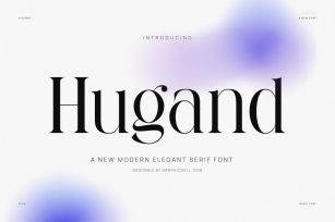 Hugand Modern Serif Font Font Download