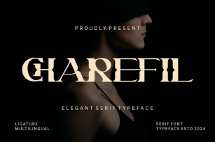 Charefil - Elegant Serif Typeface Font Font Download