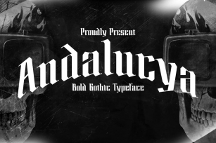 Andalucya - Gothic Typeface Font Download