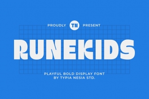Runekids - Playful Bold Display Font Font Download