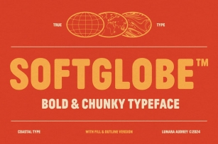 Softglobe - Bold & Chunky Typeface Font Download