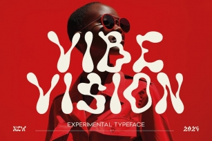 Vibe Vision - Experimental Font Font Download