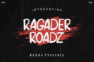 Ragader Roadz - Modern Horror Font Download
