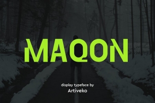 Maqon Sans Serif Font Font Download