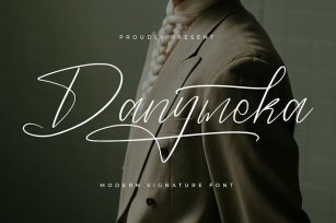 Danymeka Modern Signature Font Font Download