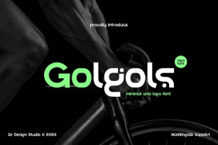 Golgols - Minimal Logo Font Font Download
