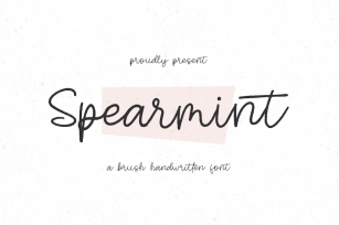 QF Spearmint Font Download