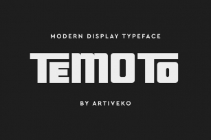 Temoto Strong Sans Serif Font Font Download