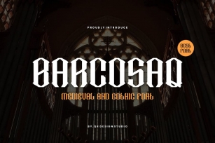 Barcosaq - Medieval & Gothic Font Font Download