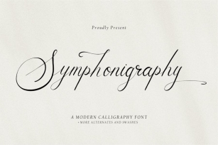 QF Symphonigraphy Font Download