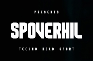 Spoverhil Font Font Download