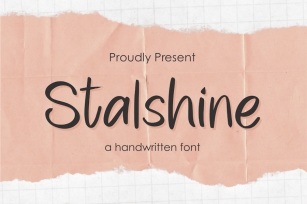 QF Stalshine Font Download