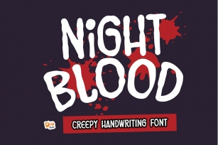 Night Blood Font Download