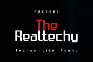 The Realtechy Font Font Download