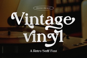 Vintage Vinyl Font Download