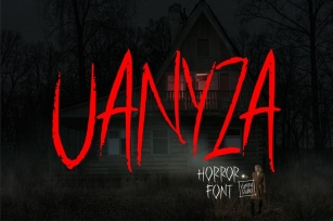 Vanyza - Horor Font Font Download