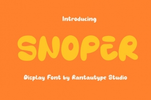 Snoper Display Font Font Download