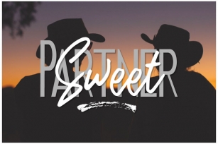 Sweet Partner Brush Font Download
