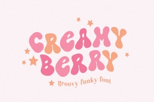 Creamy Berry Font Font Download