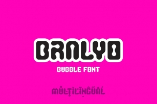 Bralyo Bubble Font Download