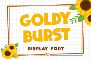 Goldy Burst Font Download