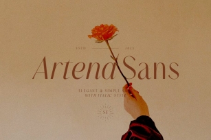 Artena - Chic Sans with Italic Font Download