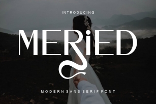 Meried - Modern San Serif Font Font Download