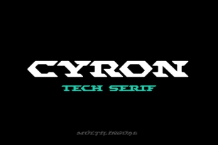 CYRON Font Download