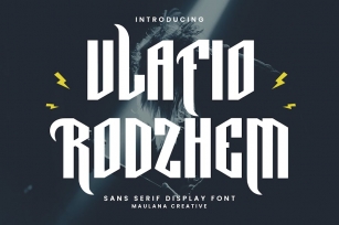 Vlafio Rodzhem Music Display Font Decorative Font Download