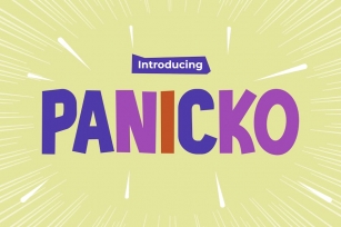 Panicko - Playfulness Kids Font Font Download