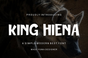 King Hiena Font Download