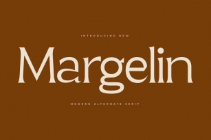 Margelin Modern Alternate Serif Font Download