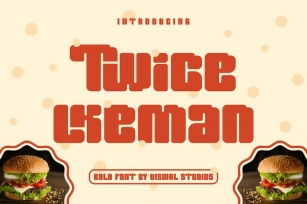 Twice Lkeman - Bold Font Font Download