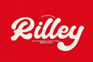Rilley - Rounded Bold Font Font Download