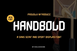 Handbold - Sans Serif Font Font Download