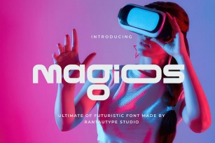 Magios Ultimate Futuristic Font Font Download