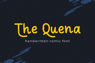 The Quena - Handwritten Comic Font Font Download
