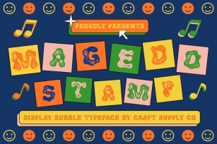 Magedo Stamp Font Download