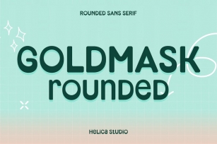 Goldmask Rounded Font Font Download