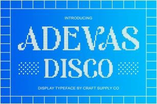 Adevas Disco Font Download