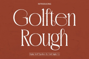 Golften rough Font Download