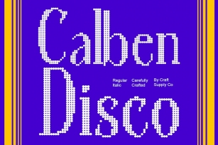 Calben Disco Font Download