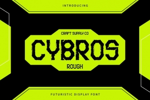 Cybros Rough Font Download