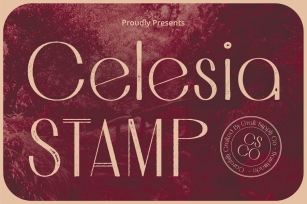 Celesia Stamp Font Download