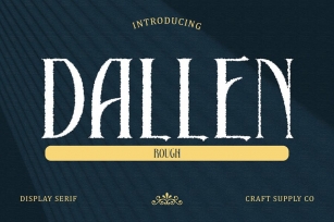 Dallen Rough Font Download
