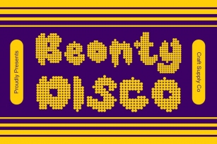 Beonty Disco Font Download